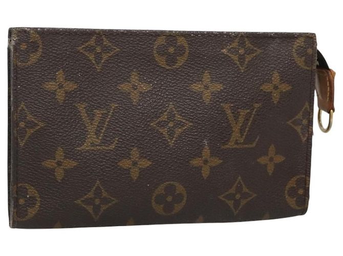 LOUIS VUITTON Monogram Bucket PM Accessory Pouch LV Auth 126663