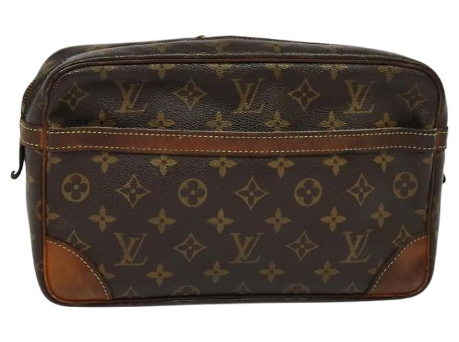 LOUIS VUITTON Clutch Compiegne 28 M51845 LV Auth BA3212 Monogramm