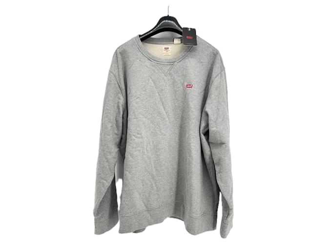 Levi's Sweatshirt gris Grey Cotton  ref.2300533