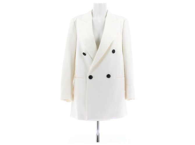 Emporio Armani Blazer Weiß Viscose