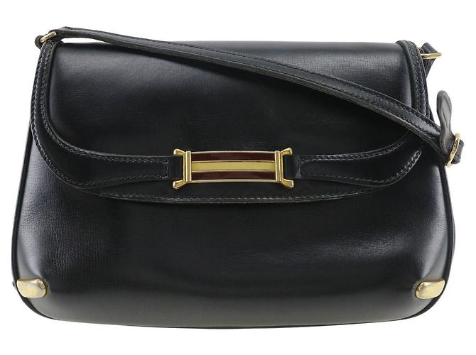 Borsa a Spalla Gucci 2WAY Clutch Nera Nero