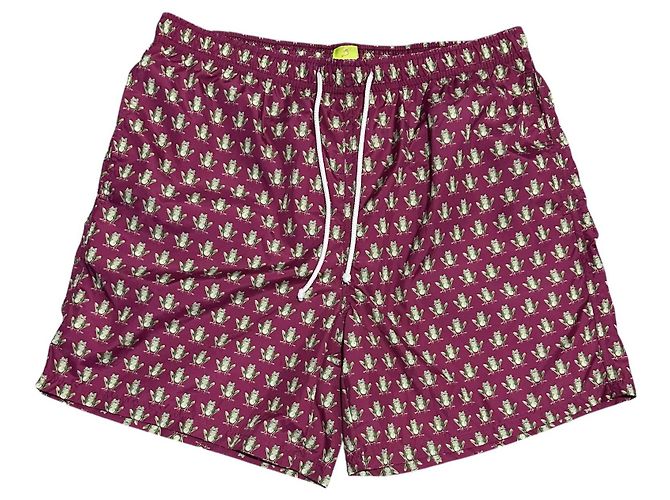 Autre Marque Dalwin Designs Herren Badehose mit Froschprint Mehrfarben