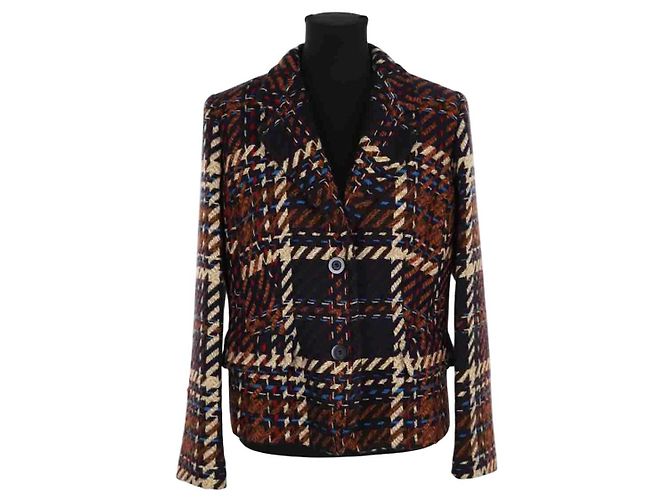 Marina Rinaldi Multicolored wool jacket