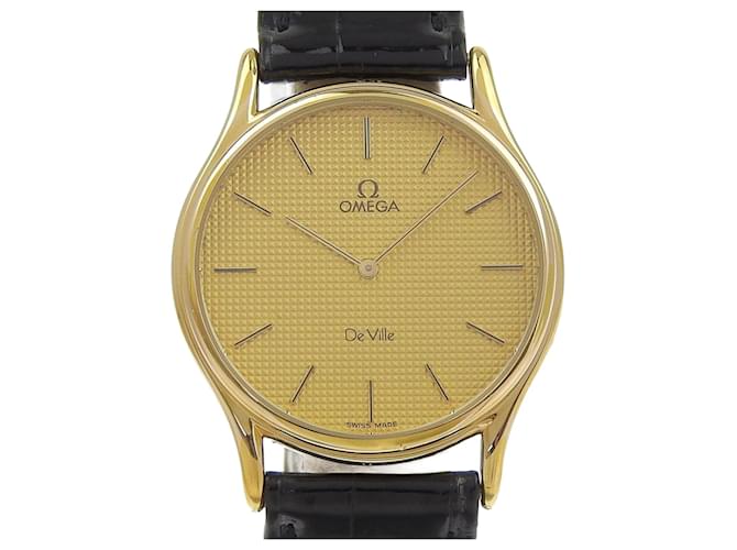 OMEGA De Ville Gold-Plated Wristwatch  ref.2303192
