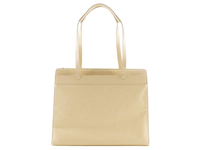 Sac à main Croisette PM Louis Vuitton Écru