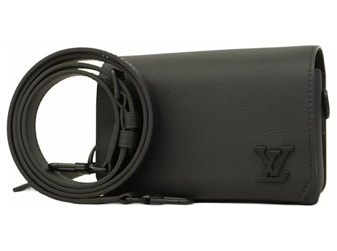Louis Vuitton Aerogram Fast Line Shoulder Bag Black  ref.2303295