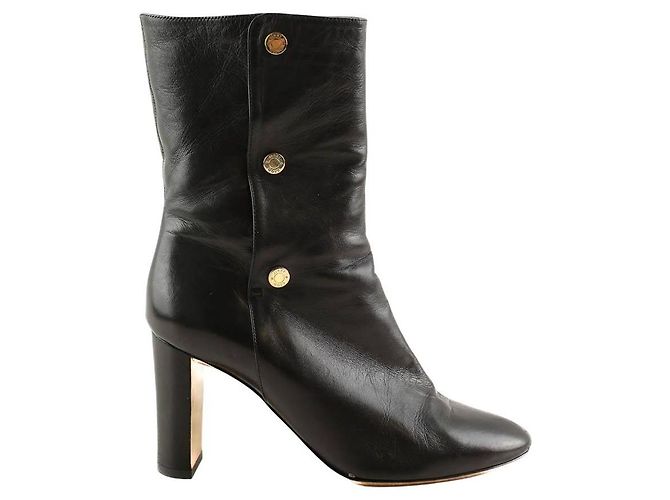 Jimmy Choo Boots Dayno ankle boots en cuir noir