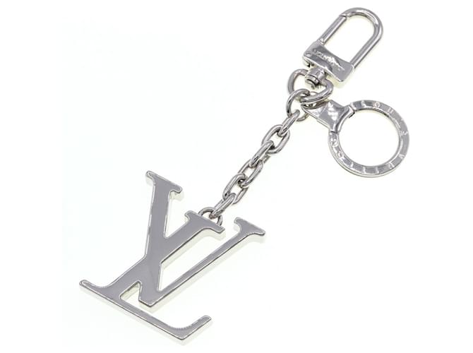 Louis Vuitton Silver Metal Keyring Silvery  ref.2303621