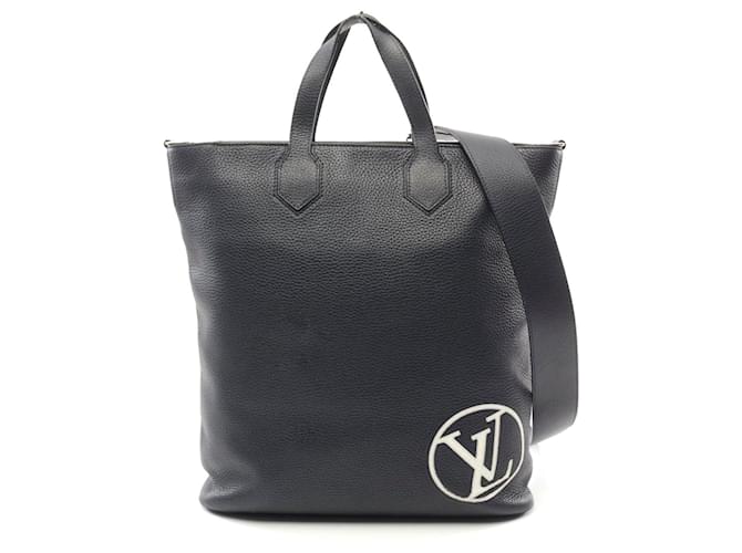 Louis Vuitton Eastside Tote Bag Navy Leather Blue Pony-style calfskin  ref.2307440