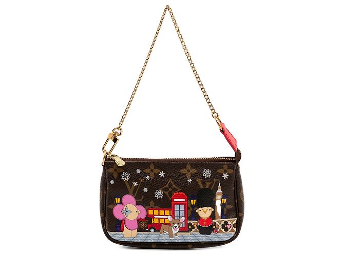Mini Pochette Accessoires Vivienne Monograma Marrom Louis Vuitton em Londres