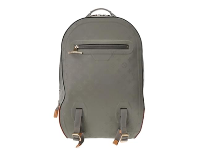 Louis Vuitton Monogram Titanium Backpack GM Brown Patent leather  ref.2308814