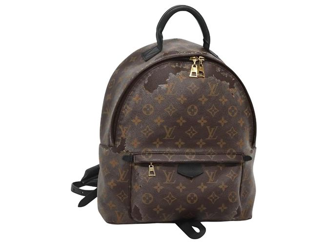 LOUIS VUITTON Monogram Palm Springs MM Backpack M41561 LV Auth 126415