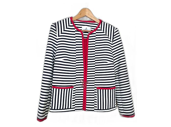 Autre Marque Chema Blanco Jacket Eggshell Polyester