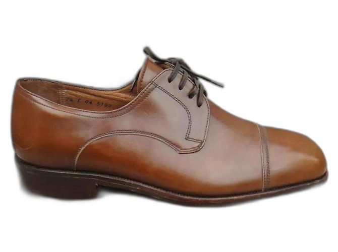 Joseph Fenestrier Derby in pelle marrone chiaro
