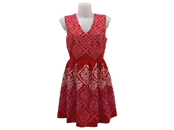 Rotes Cocktailkleid Manoush Größe 42
