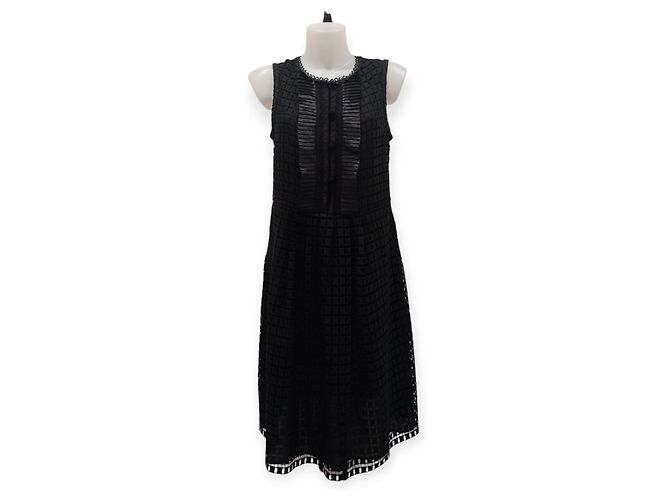 Schwarzes Kleid Emporio Armani Größe 46