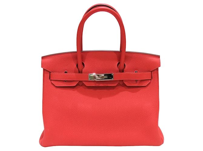 Hermès Birkin 35 Pink Leather  ref.2312109