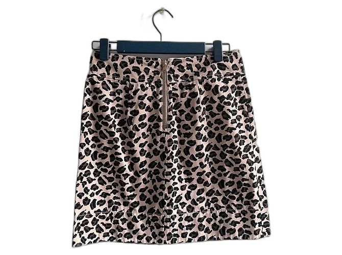 Gonna Marc by Marc Jacobs Leopardata in Cotone Stampa leopardo
