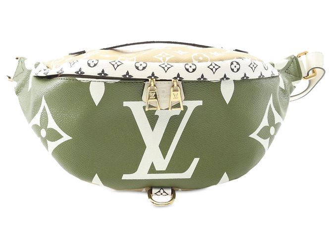 Bumbag Sac banane géant monogramme vert Louis Vuitton Vert olive