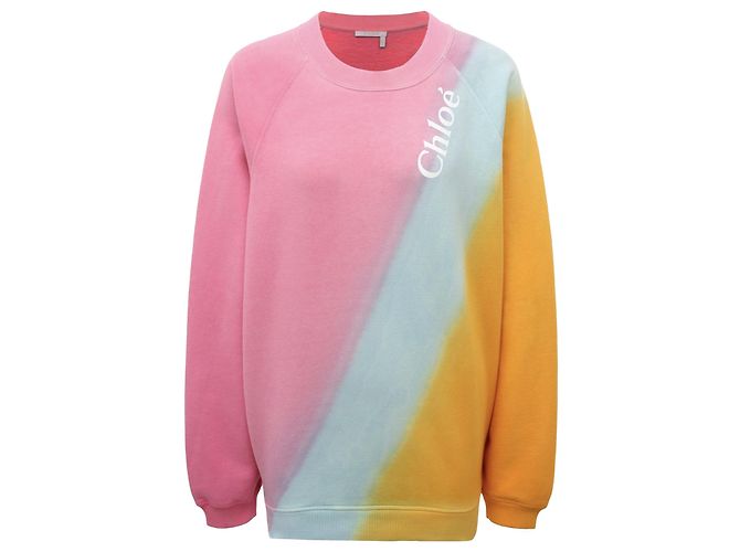 Chloé Sudadera de Chloe Rosa Algodón