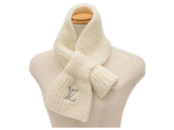 Louis Vuitton Only LV Mini Comfy Stole Cream