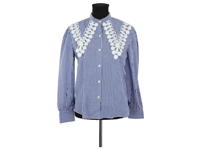 Autre Marque Blue cotton shirt  ref.2314815