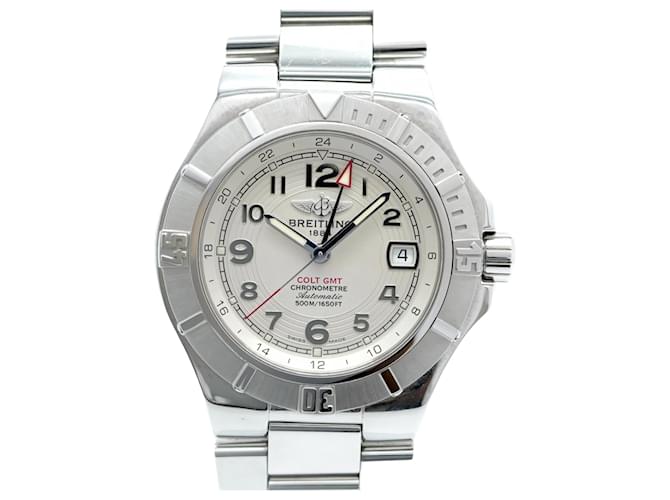 Breitling Colt GMT A32370 Silver Dial Men's Watch  ref.2315321