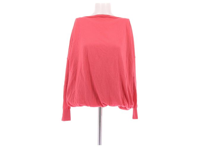Pull Louis Vuitton en coton corail Rose