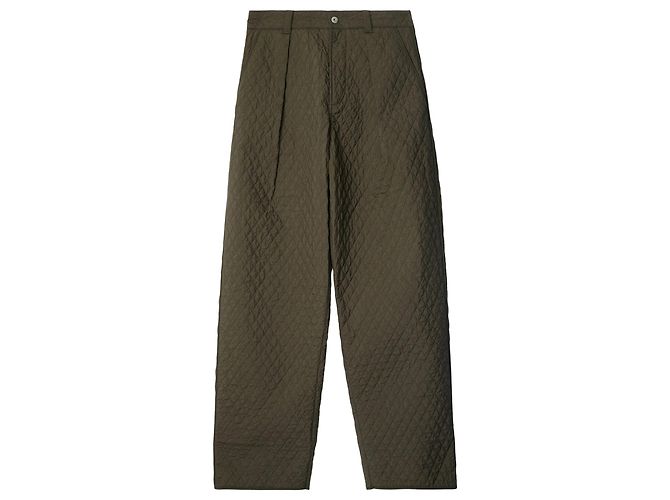 Burberry Quilted Pleated Pants