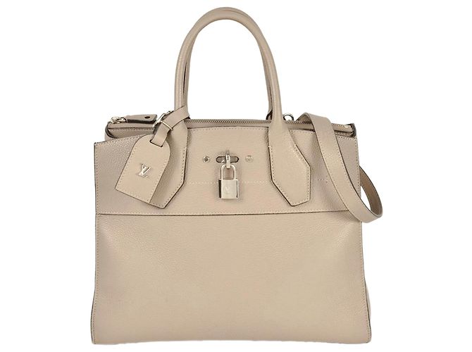 Bolsa City Steamer MM da Louis Vuitton Bege