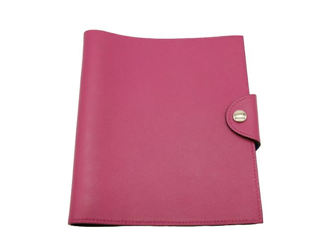 Hermès Capa de caderno Hermes Ulysse Neo PM Rosa Azul