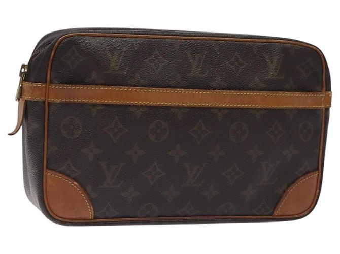 LOUIS VUITTON Clutch Compiegne 28 M51845 LV Auth BA3364 Monogramm