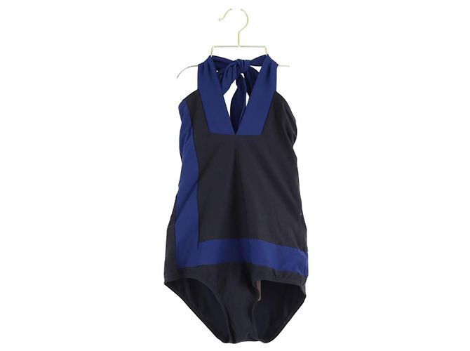 Louis Vuitton Blauer Badeanzug
