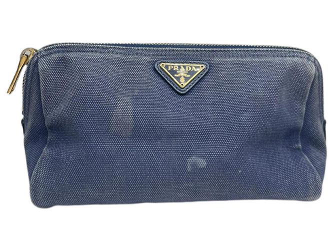 Sac à main en denim bleu marine Prada - Jeans