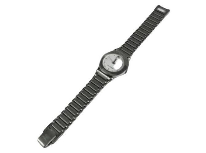 Courreges Relógio de aço prateado Courrèges Prata