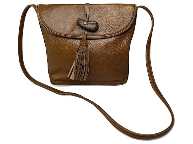 Vintage Yves Saint Laurent Mombasa Ledertasche braun 