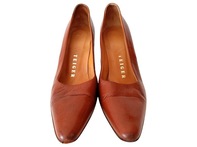 Zapatos Walter Steiger Salón Camel