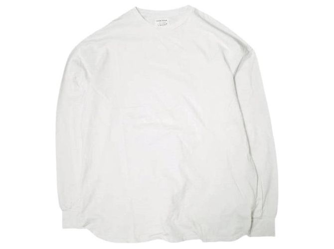 Autre Marque Danke Schön PIGMENT L/S T-Shirt aus Baumwolle Weiß