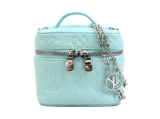Sac à main Monogram Empreinte bleu clair Louis Vuitton