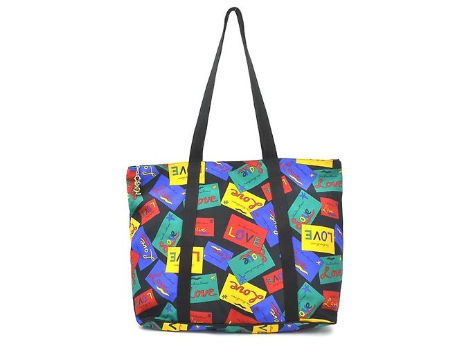 Sac à main Yves Saint Laurent Noir Multicolore 