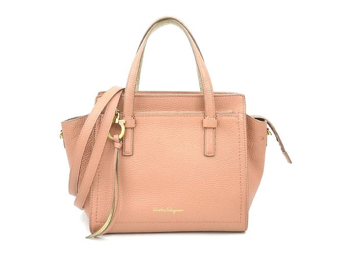 Bolsa de couro Gancini da Salvatore Ferragamo