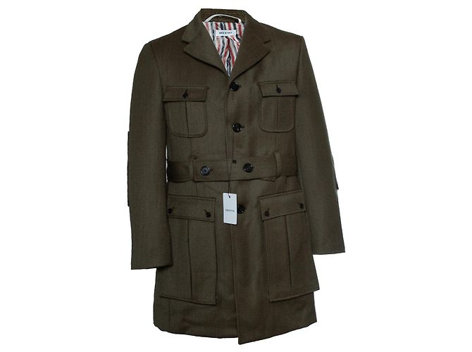 Thom Browne, Green trench coat