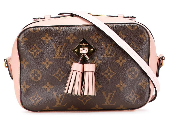Louis Vuitton Monogramma Marrone Saintonge Rosa