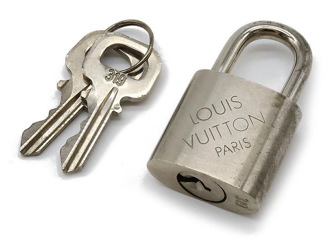 Accessorio con lucchetto Louis Vuitton Argento