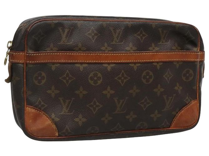LOUIS VUITTON Clutch Compiegne 28 M51845 Auth LV 129413 Monogramm