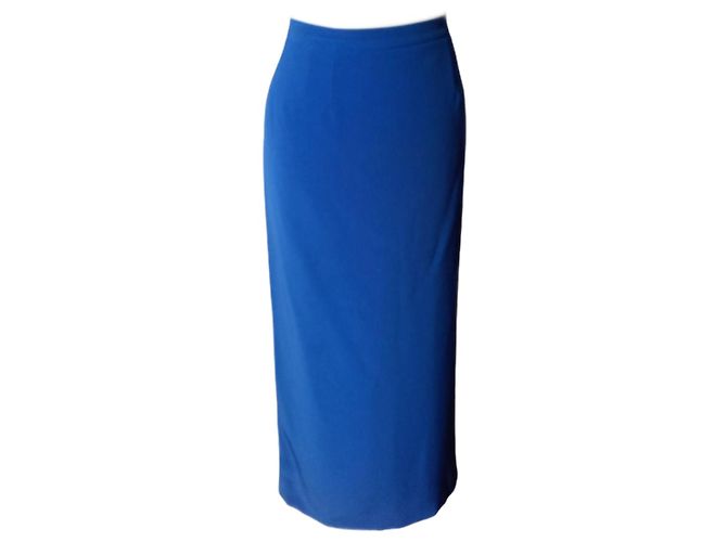 Autre Marque Maxi-Rock Blau aus Polyester