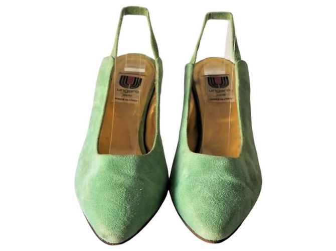 Emanuel Ungaro Chaussures Ungaro en daim vert