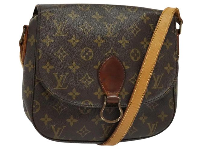 LOUIS VUITTON Monogram Saint Cloud GM Bolsa de Hombro M51242 LV Auth bs26826 Monograma