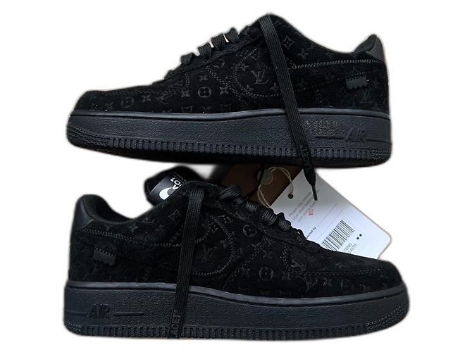 Louis Vuitton x Nike Air Force 1 Bas Noir