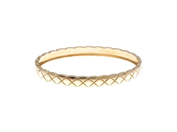 Pulsera charm Coco Crush de Chanel en oro rosa Dorado